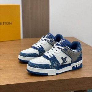 louis vuitton trainer "denim blue"400