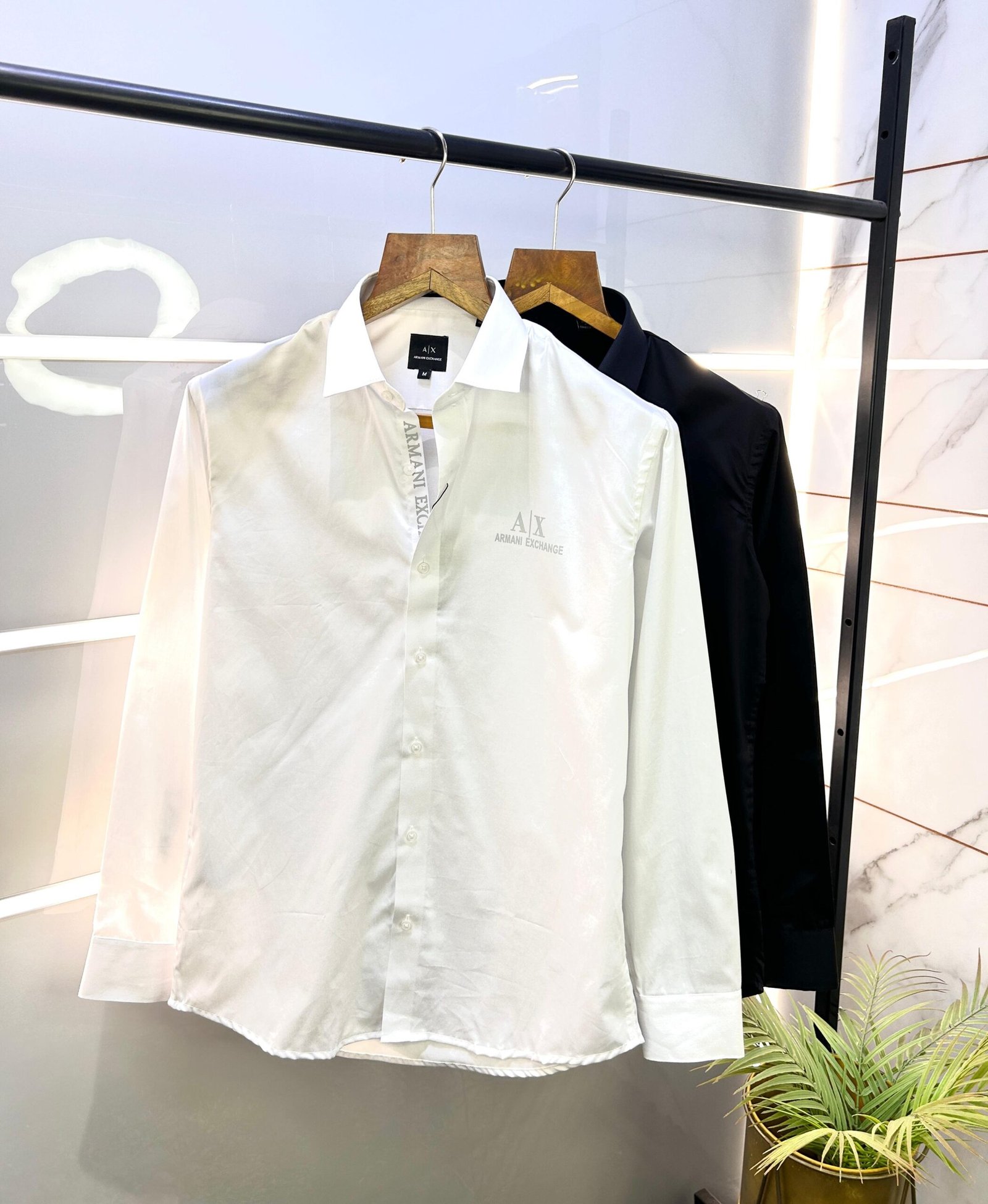 armani exchange reflective print premium shirt 55 armani exchange reflective print premium shirt 55