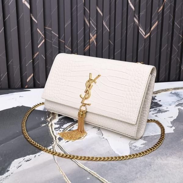 ysl kate tassel croc black sling ysl kate tassel croc black sling