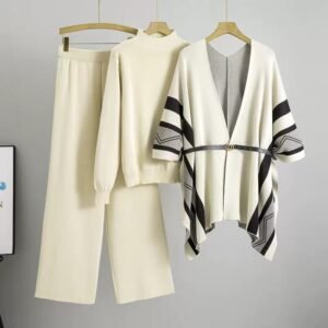 winter cords with belt