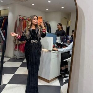 beautiful stunning velvet drape style one piece